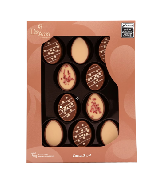 Caixa de Bombons Dreams 150g